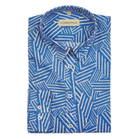 Shadow Stripe Shirt made with Liberty Tana Lawn™ Cotton
