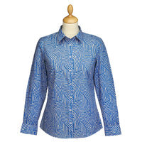 Shadow Stripe Shirt made with Liberty Tana Lawn™ Cotton