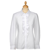 Ruffle Cotton Shirt