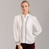 Florence Feather Trim Shirt