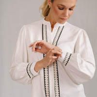 Florence Feather Trim Shirt