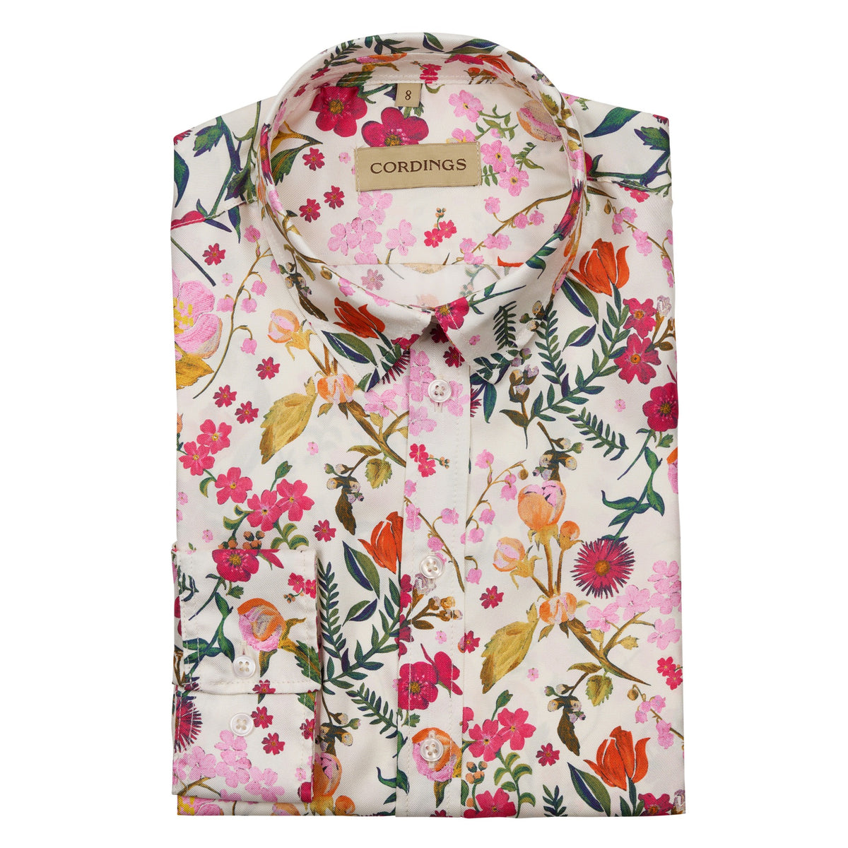 Heidi Twill Silk Shirt Made with Liberty fabric