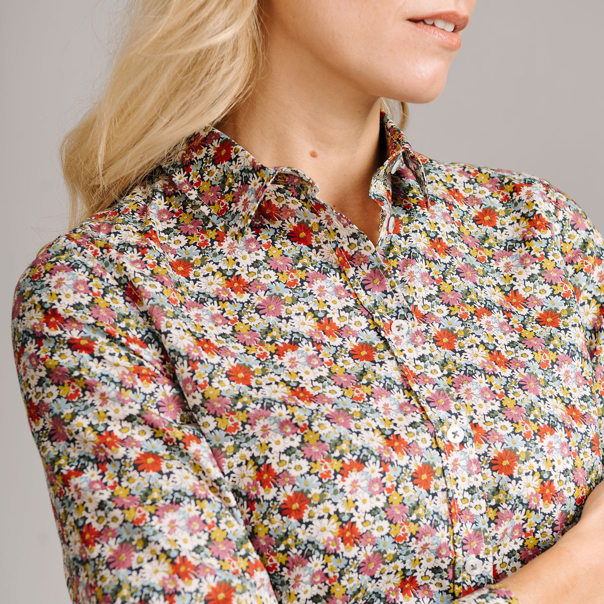 Libby Shirt made with Liberty Tana Lawn™ Cotton