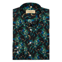 Flying Pegasus Crepe de Chine Shirt made with Liberty fabric