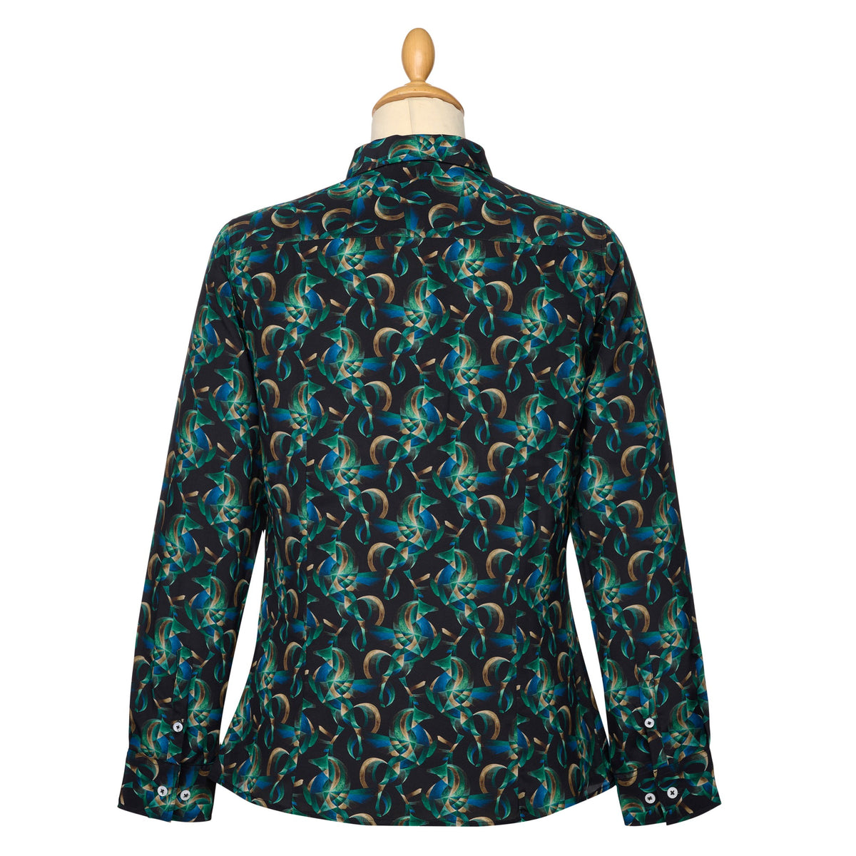 Flying Pegasus Crepe de Chine Shirt made with Liberty fabric