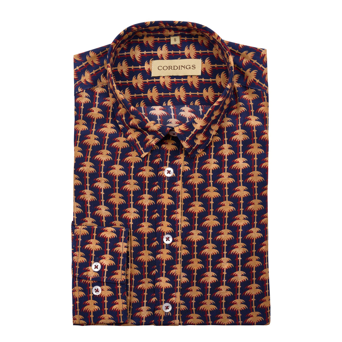 Apollo's Paradise Crepe de Chine Shirt made with Liberty fabric