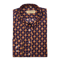 Apollo's Paradise Crepe de Chine Shirt made with Liberty fabric