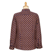 Apollo's Paradise Crepe de Chine Shirt made with Liberty fabric