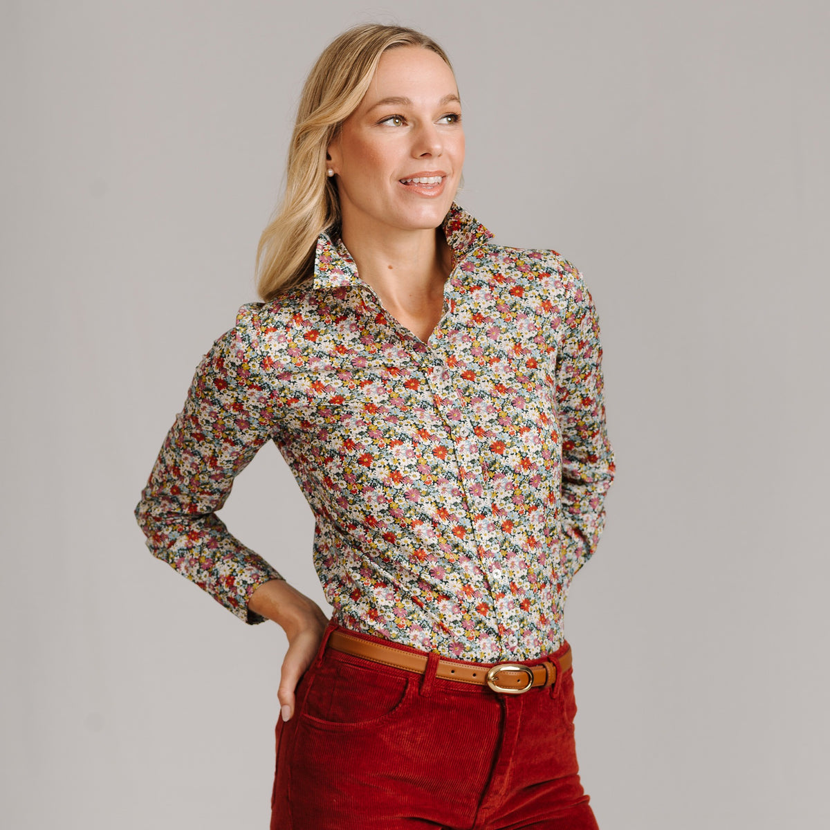 Libby Shirt made with Liberty Tana Lawn™ Cotton