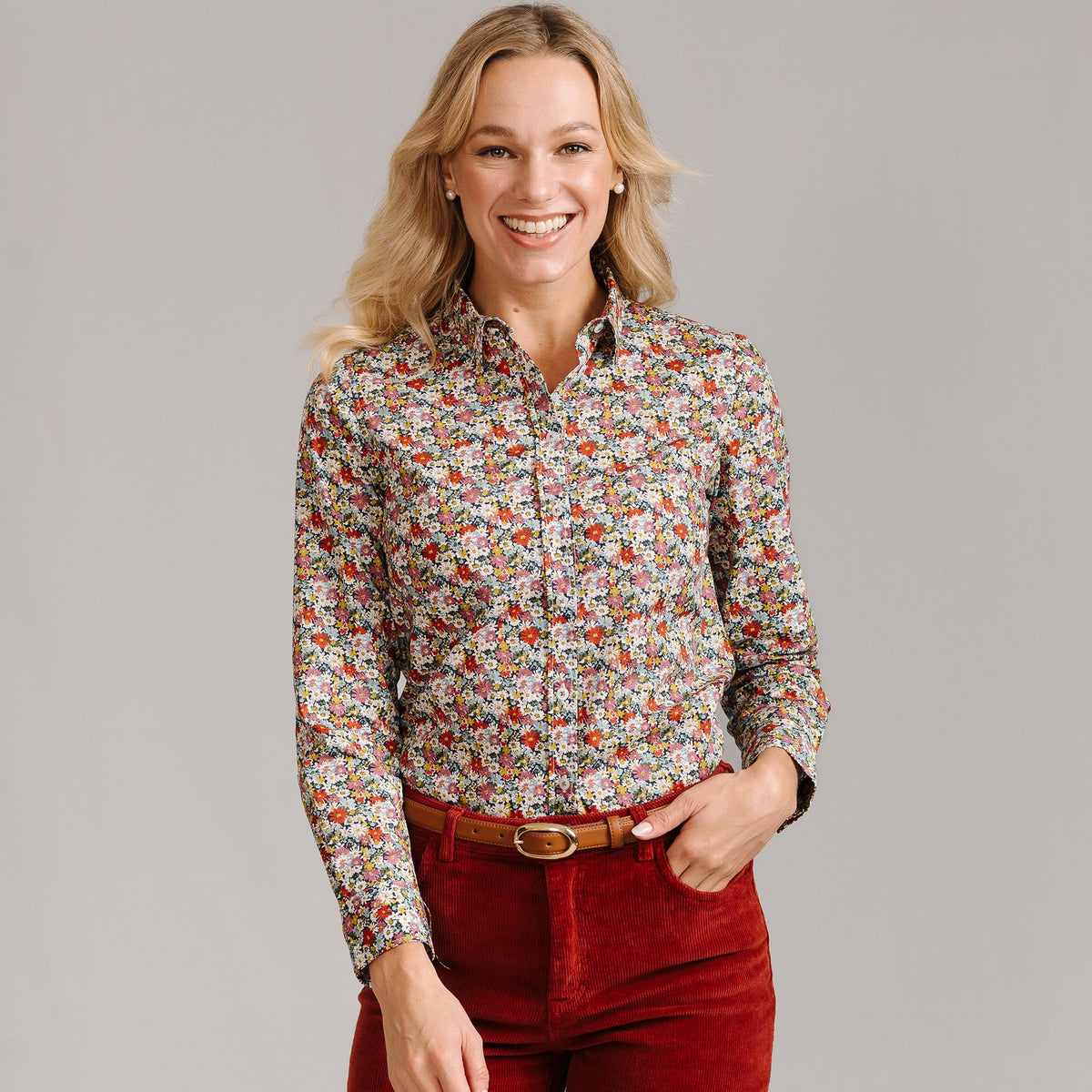 Libby Shirt made with Liberty Tana Lawn™ Cotton
