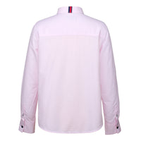 Pink Striped Seersucker Shirt