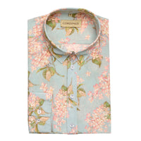Lilac Pastel Archive Crepe Shirt made with Liberty fabric