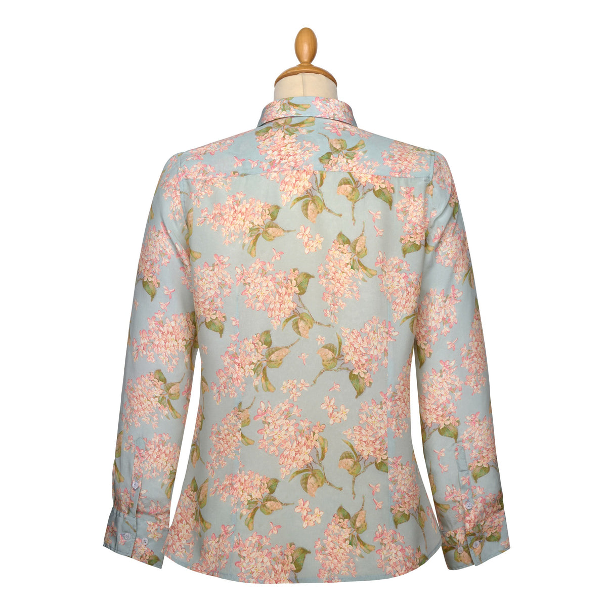 Lilac Pastel Archive Crepe Shirt made with Liberty fabric