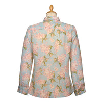 Lilac Pastel Archive Crepe Shirt made with Liberty fabric