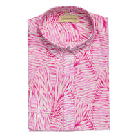 Stripe and Bow Silk Shirt made with Liberty fabric