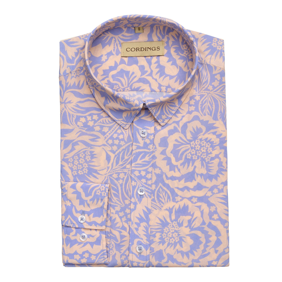 Irene Rose Silk Shirt made with Liberty fabric