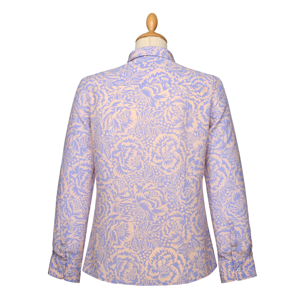 Irene Rose Silk Shirt made with Liberty fabric