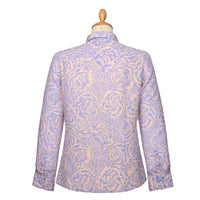 Irene Rose Silk Shirt made with Liberty fabric