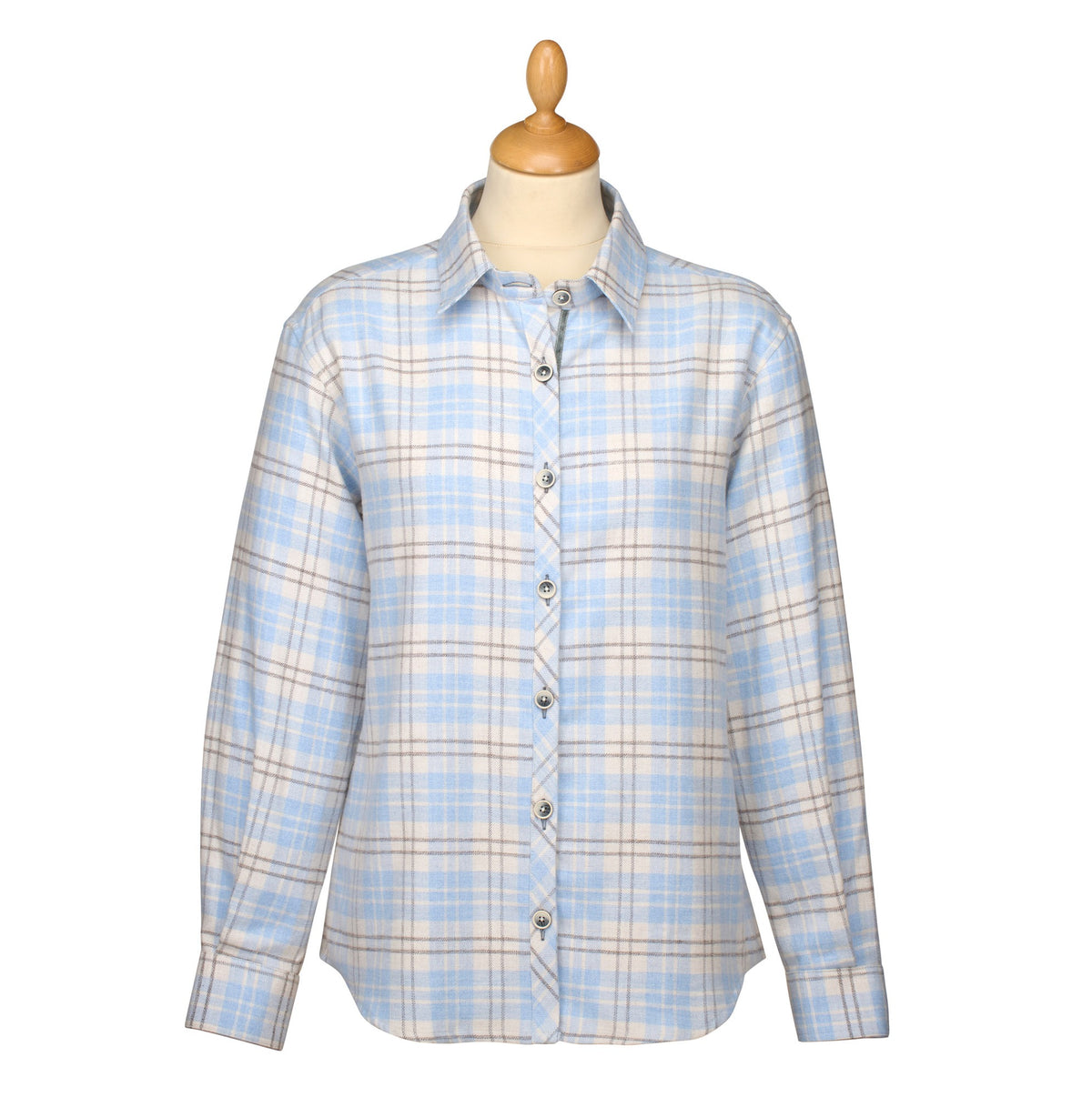 Brushed Cotton Check Shirt