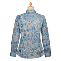Big Smoke Map Liberty Shirt Made with Tana Lawn™ Cotton