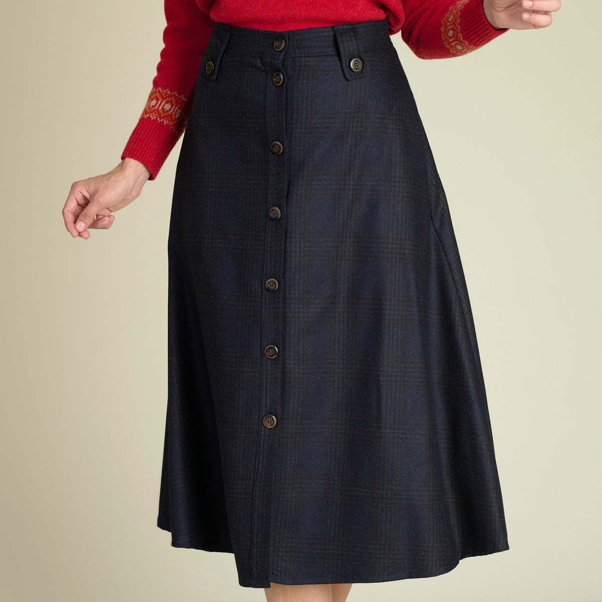 Harlow Tweed A-Line Skirt