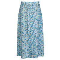 Blue Summer of Dreams Skirt made with Liberty Fabric