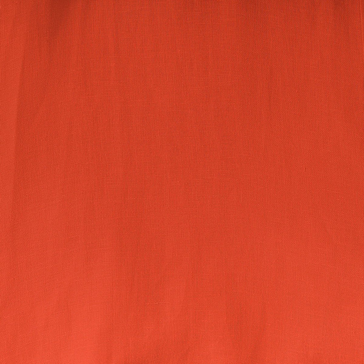 Orange Linen Belted Skirt