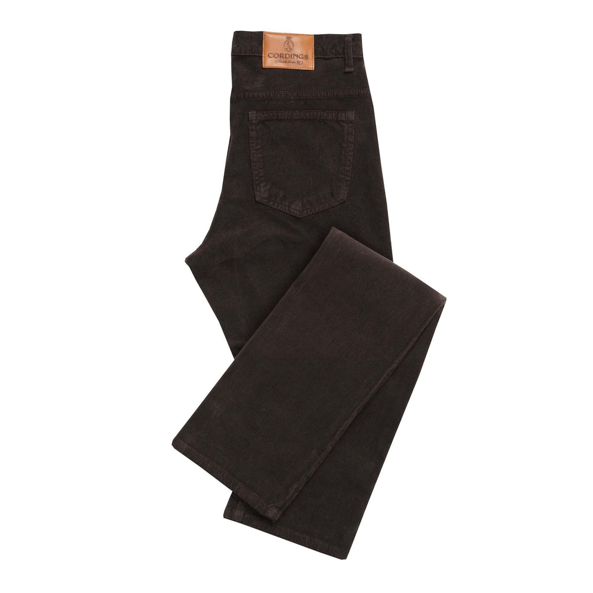Chocolate Babycord Slim Jeans
