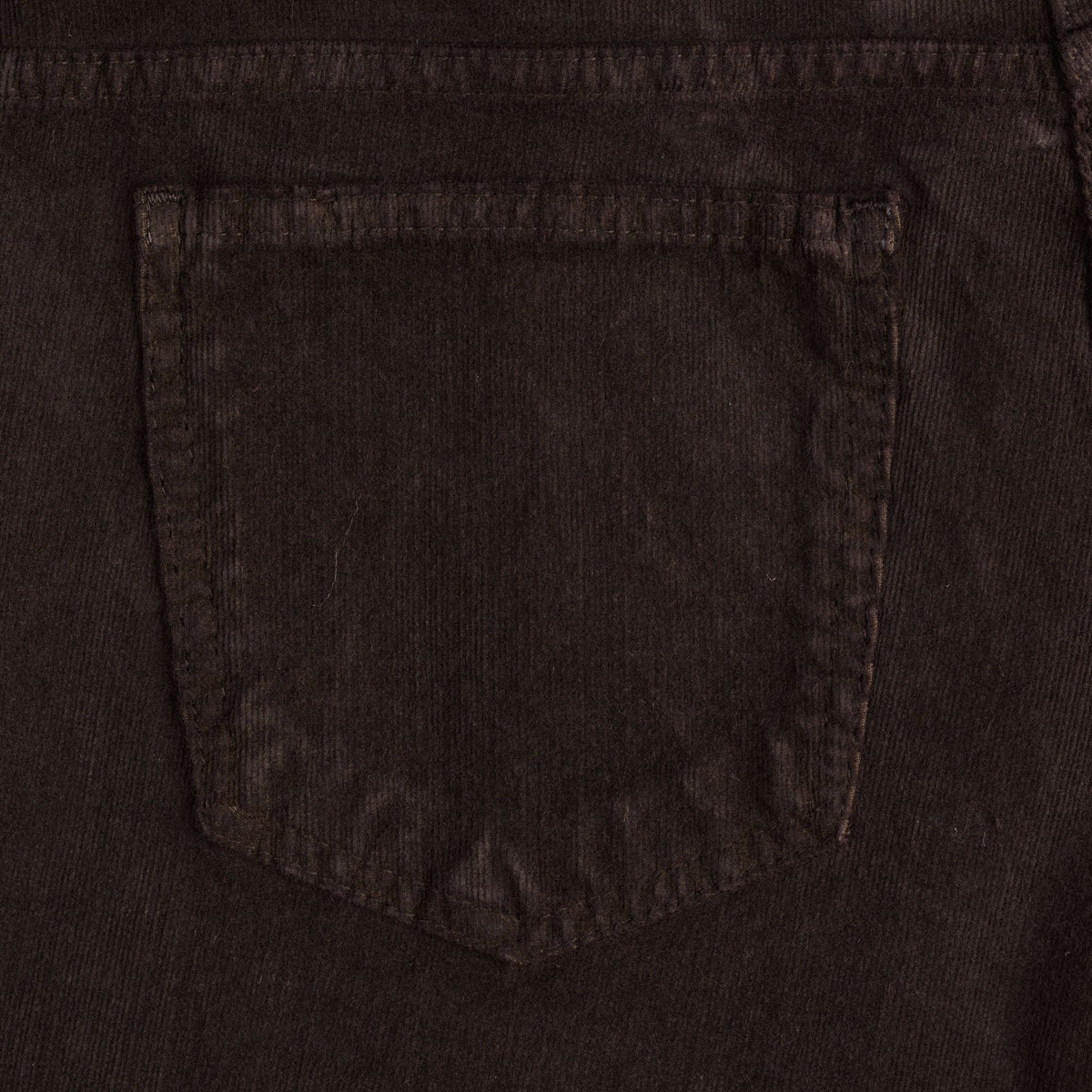 Chocolate Babycord Slim Jeans