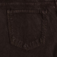 Chocolate Babycord Slim Jeans