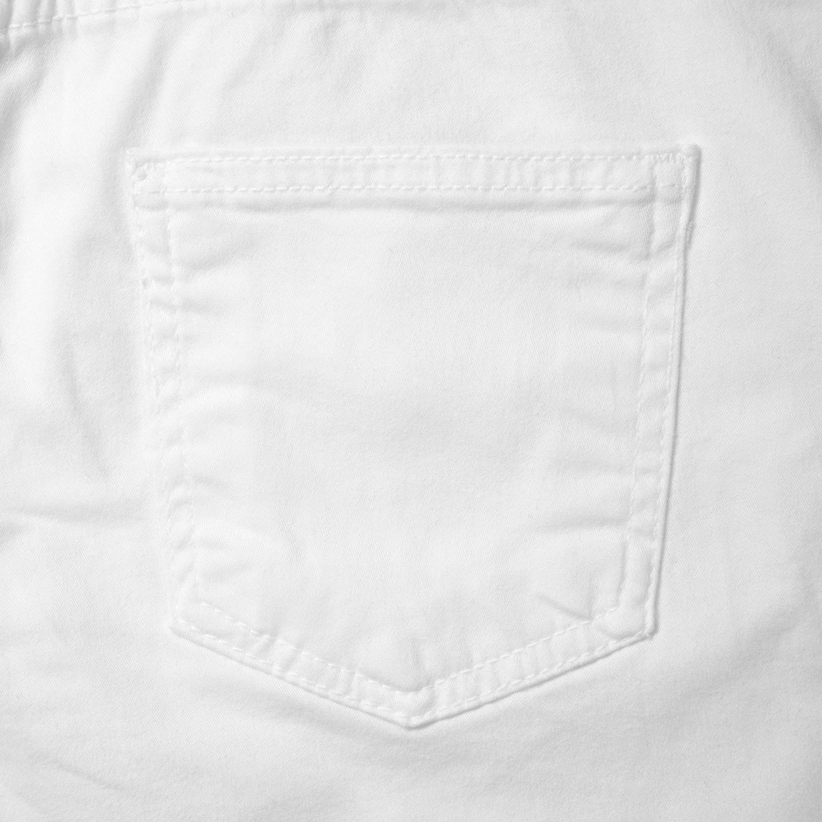 White Cotton Stretch Emma Jeans