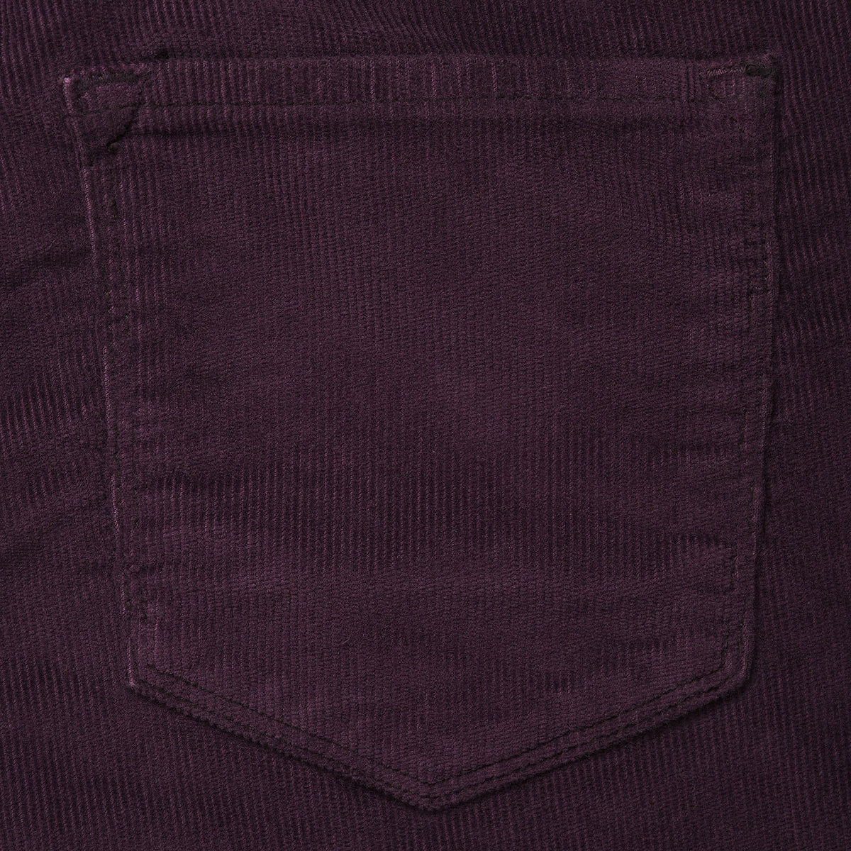 Plum Stretch Needlecord Jeans