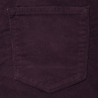 Plum Stretch Needlecord Jeans