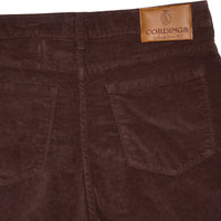 Chocolate Brown Stretch Moleskin Jeans