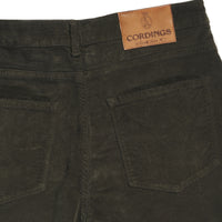 Green Stretch Moleskin Jeans