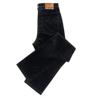 Black Allegra Velvet Jeans