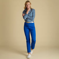 Blue Cotton Stretch Lily Jeans