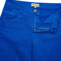 Blue Cotton Stretch Lily Jeans