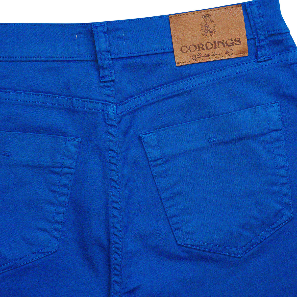 Blue Cotton Stretch Lily Jeans