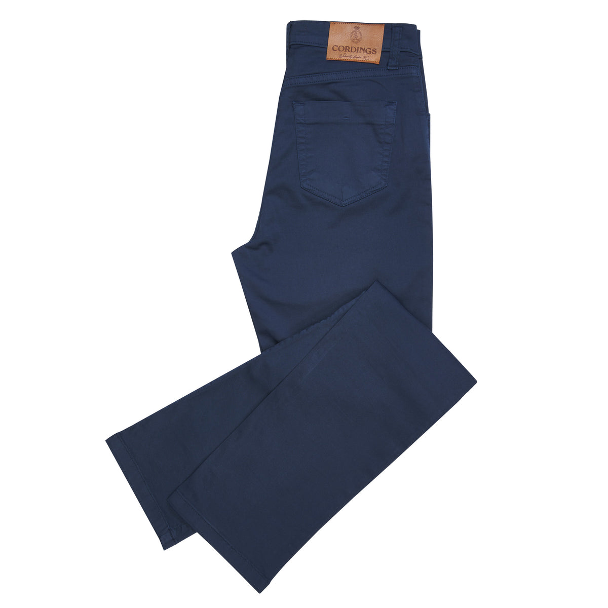 Navy Cotton Stretch Lily Jeans