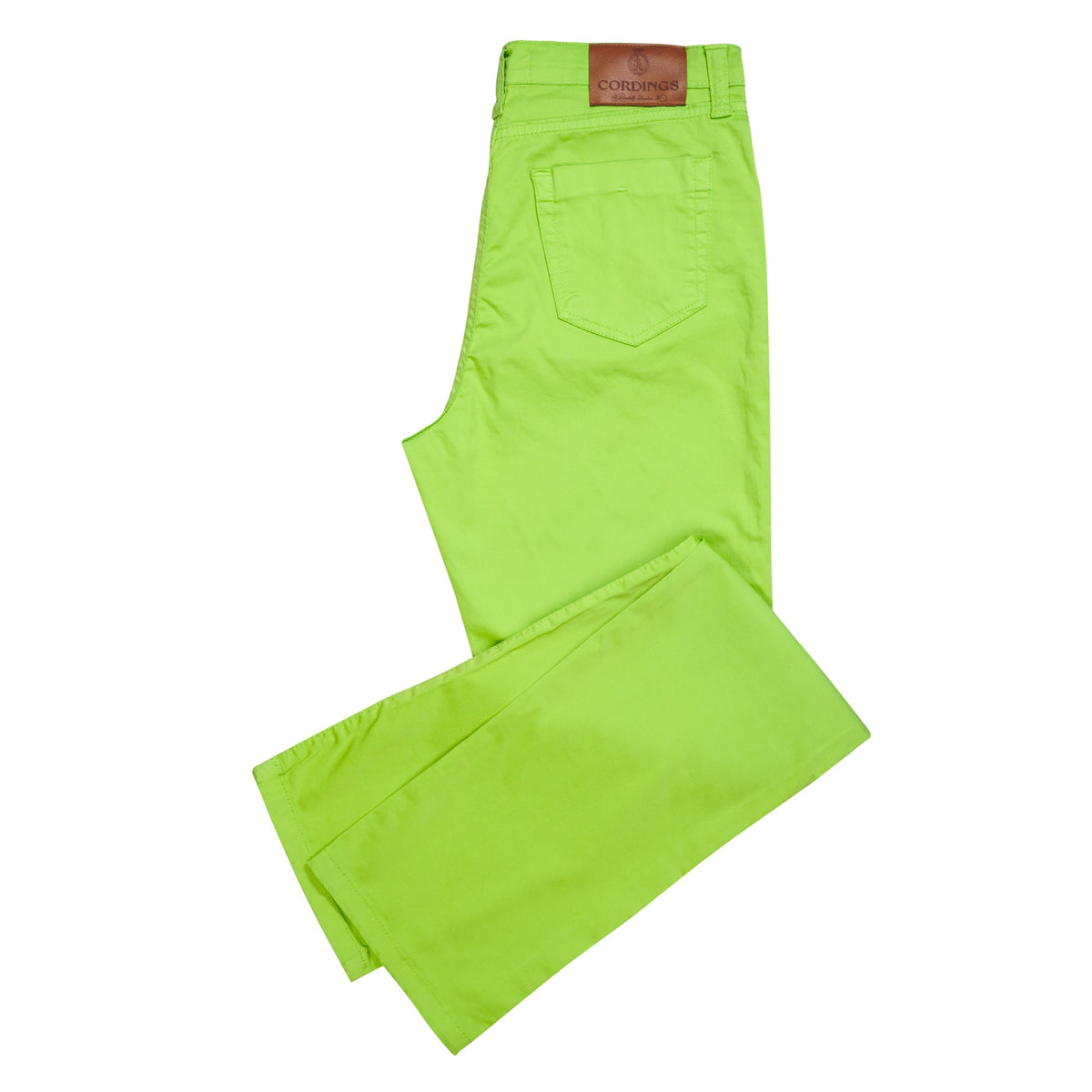 Pistachio Cotton Stretch Lily Jeans