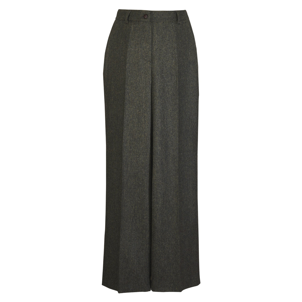 Wetherby Wide Leg Tweed Trouser