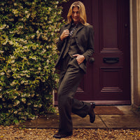 Wetherby Wide Leg Tweed Trouser