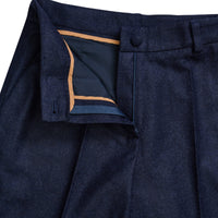 Navy Leonora Loden Trousers