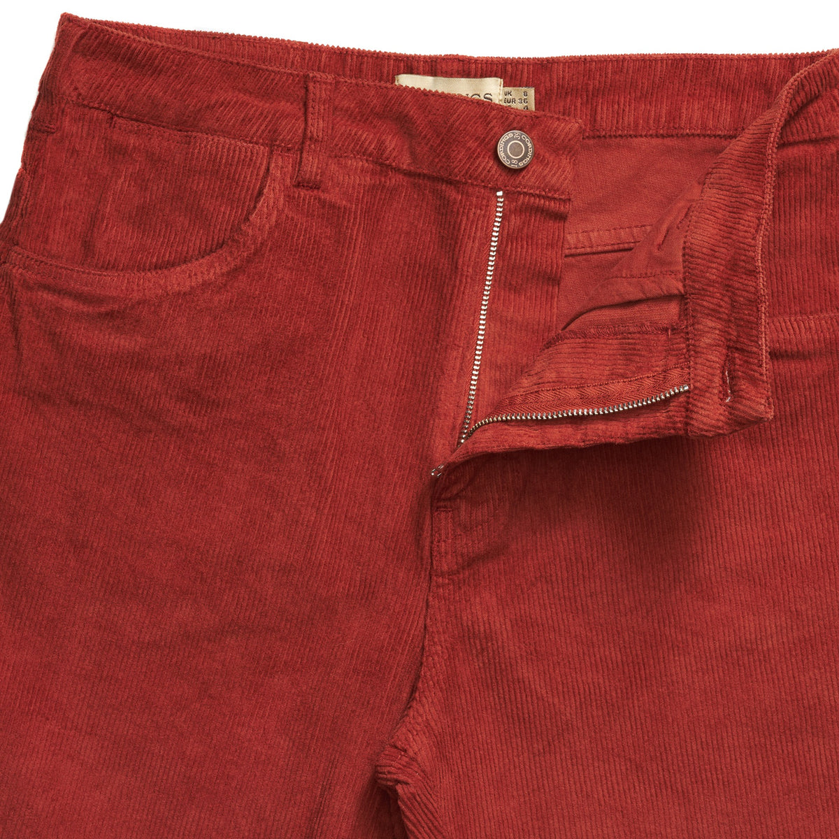 Rust Olivia Corduroy Jeans