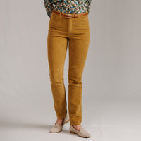 Tan Olivia Corduroy Jeans