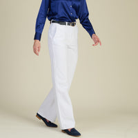 White Macana Wide Leg Jeans
