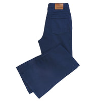 Navy Macana Wide Leg Jeans