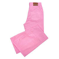 Pale Pink Macana Wide Leg Jeans