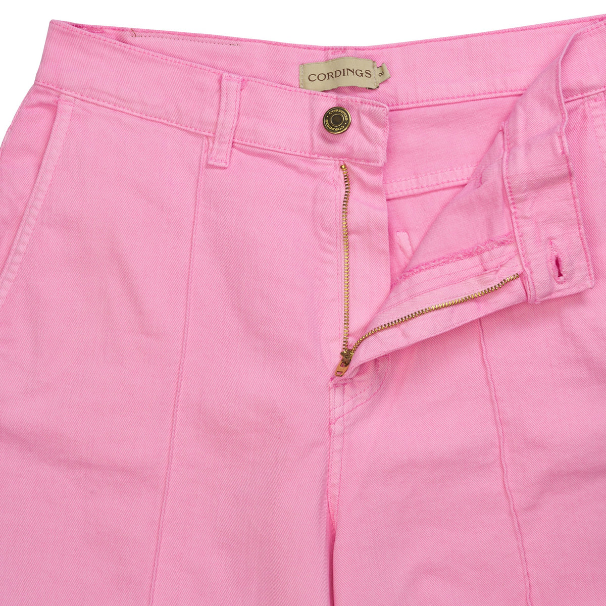 Pale Pink Macana Wide Leg Jeans